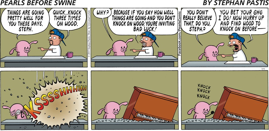 ну пианино это ещё по-божески, могло ведь и роялем прилететь