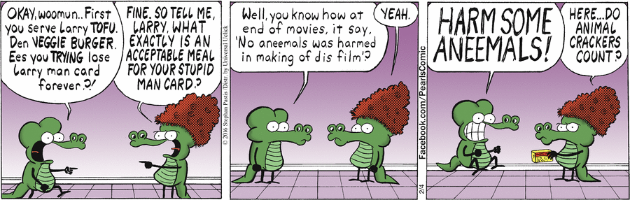 но ведь пострадавшее животное уже есть – крокодил по имени Ларри