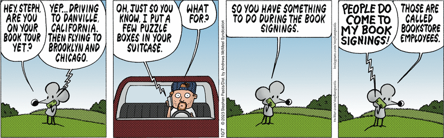 — Я хотела взять автограф для брата. Он фанат.
— А ты?
— А я нет.
— Почему? Есть высшее образование?