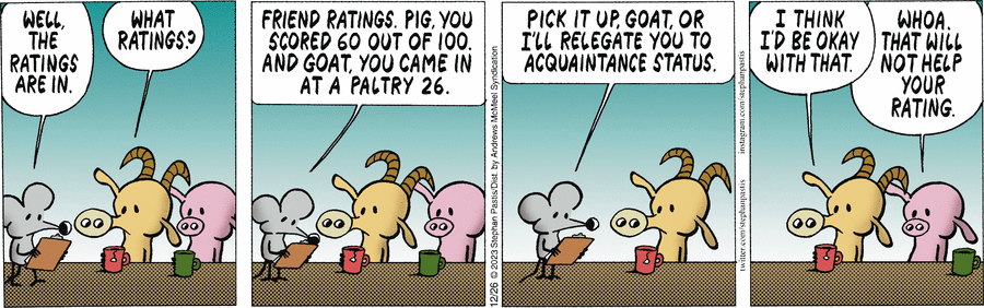 — Ну что, мне можно дать девятнадцать?
— Да. По шкале от одного до десяти, где десять означает самый идиотский вид, тебе вполне можно дать девятнадцать.