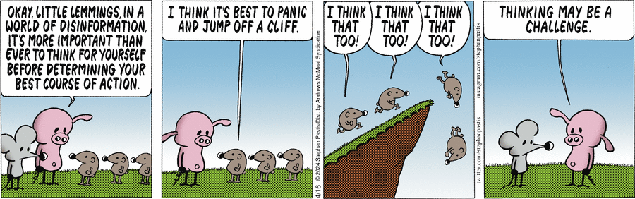 не будь как лемминг!