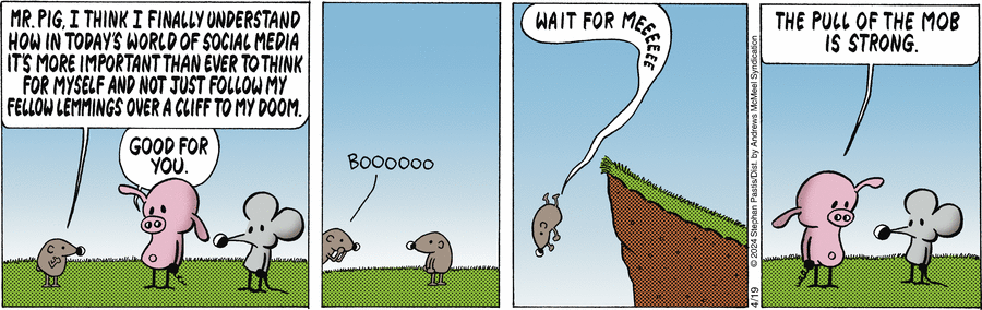 кого-то ждёт царство, кого-то конвой, а ты думай своей головой