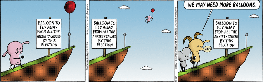 от проблем нельзя убежать. но, похоже, можно улететь