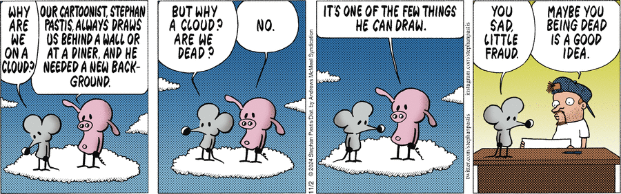 да и на небе крысы, а крысы как люди