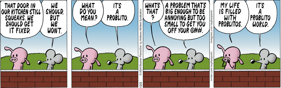 — В чём проблема?
— Не проблема. Проблемы. Во множественном числе.