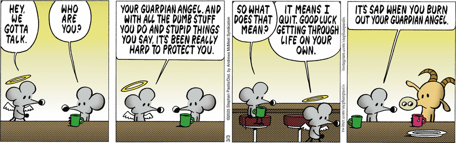 получается, у Свина даже больше чем ангельское терпение