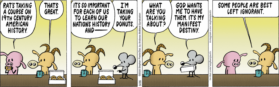 Manifest Destiny (в переводе — «явное предназначение» или «предначертанная судьба») — это идея, которая была очень популярна в США в XIX веке.
Суть концепции: американцы верили, что у них есть «божественное право и обязанность» распространять свою цивилизацию, культуру и власть на весь континент — от Атлантического до Тихого океана.
Это оправдывало:
- захват земель у коренных народов;
- экспансию на запад (в том числе через войны, как Мексиканская война);
- колонизацию и насильственное переселение.