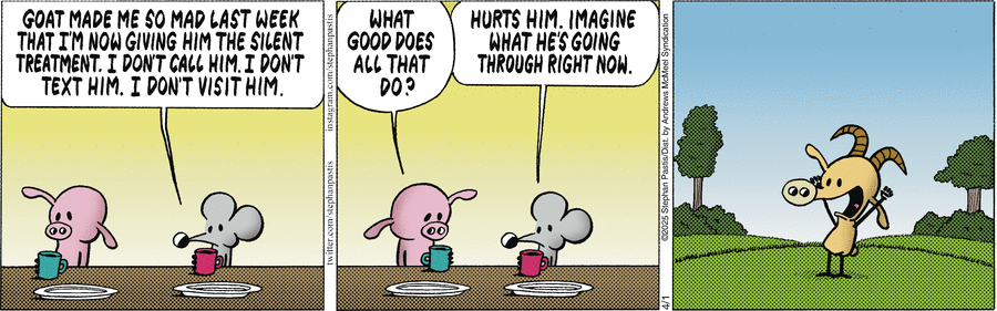 Козёл мог бы просто надеть берет и рассказать про французские булочные.