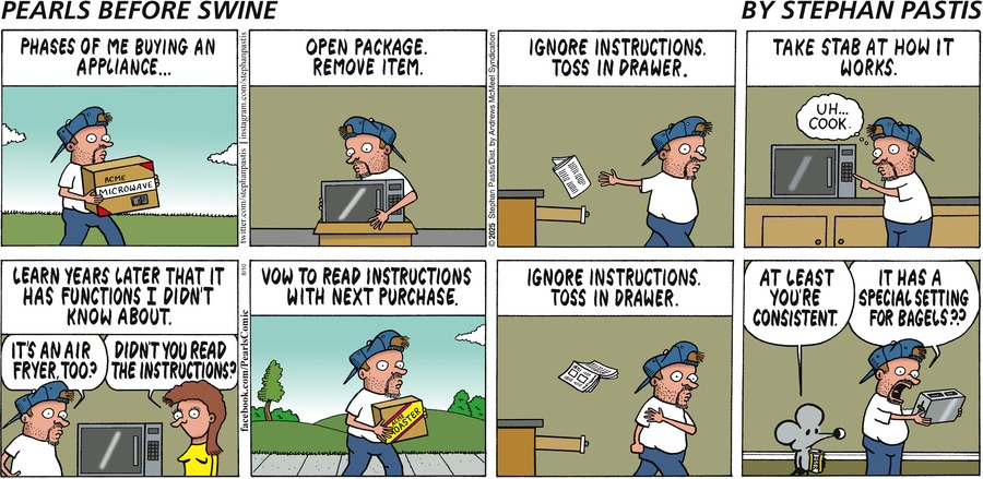 только в моменты полного отчаяния человек сломлен достаточно, чтобы прочесть инструкцию.