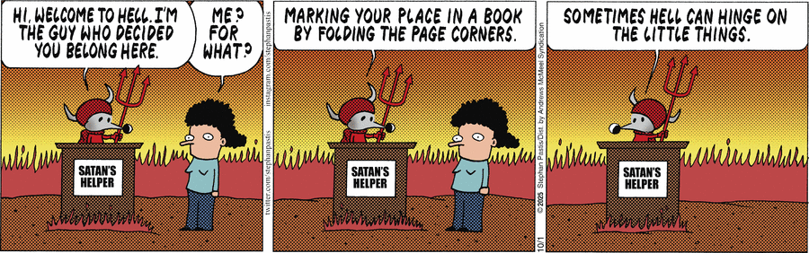 представьте, куда он отправит Козла, подчёркивавшего карандашом строки в чужой книге