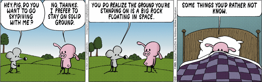 ну как это «летящий»? он твёрдо лежит на слонах, стоящих на черепахе!