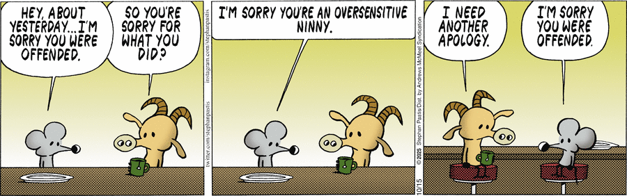 у Козла два чайных пакетика в кружке, или он перекладывает ярлычок из стороны в сторону?