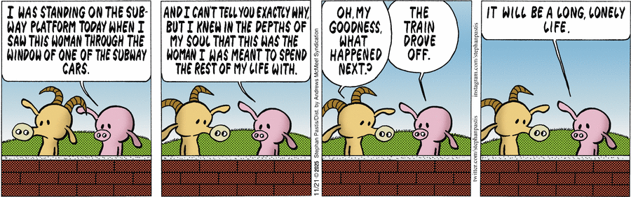 ...собрался с духом её на выходе перехватить; и тут она книжку закрывает — и заламывает уголок страницы, вместо закладки. Меня как из ушата окатили. Так гадко стало. И обидно. Пустышка.