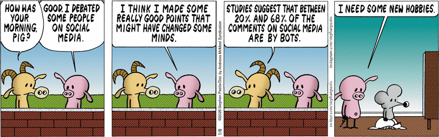 люди боялись, что ИИ заберёт их работу, а он забрал удовольствие ср.. спорить в комментах